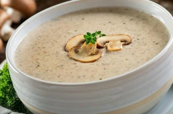Homemade Cream of Mushroom Soup